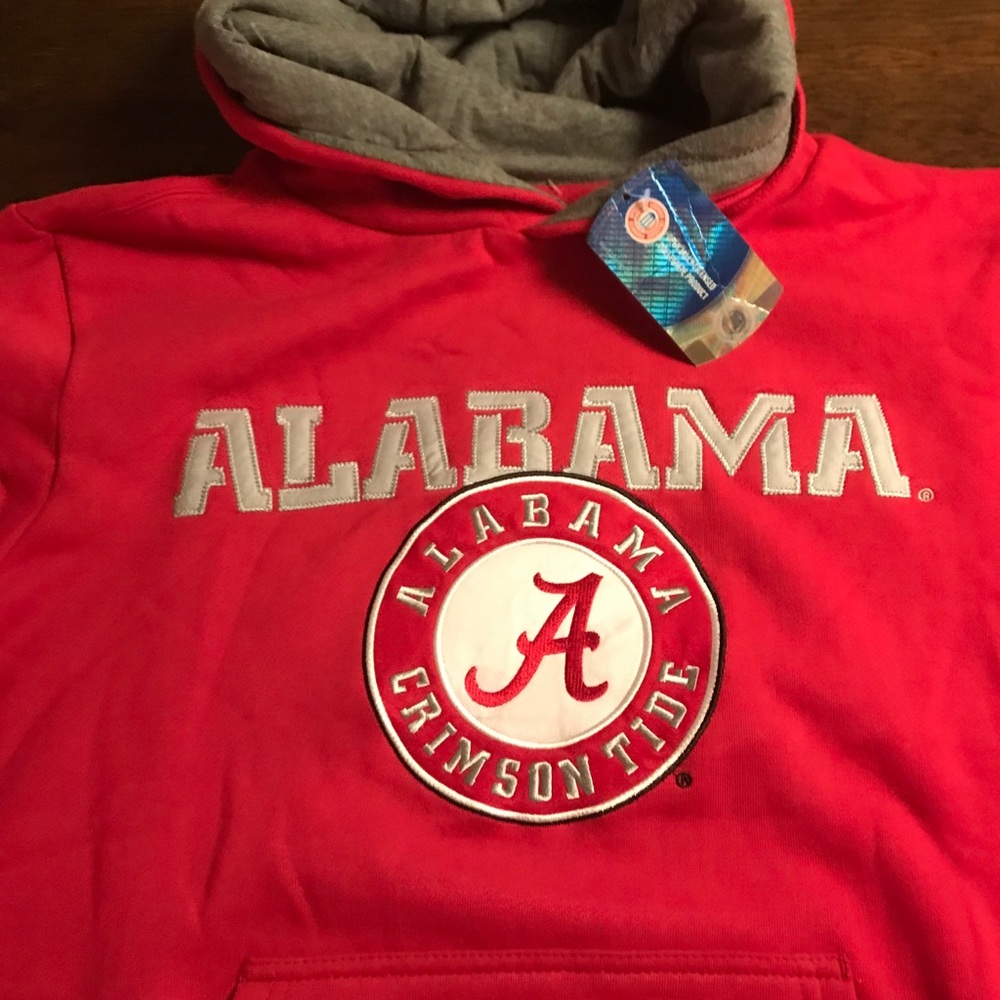 ALABAMA Crimson Tide hoodie. Red. NWT. SIZE M